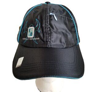 IMTD Totally Different Turquoise Black Baseball Cap Unisex Streetwear Urban Y2K